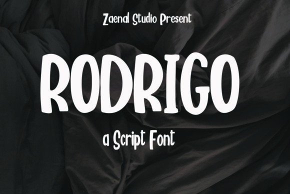 Rodrigo Font Poster 1