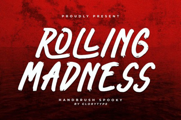 Rolling Madness Font Poster 1