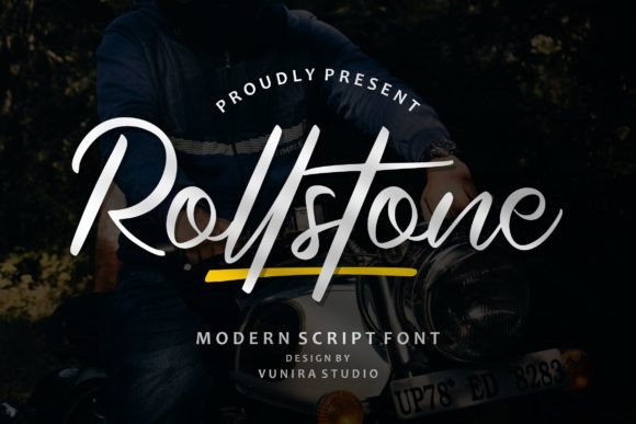 Rollstone Font Poster 1