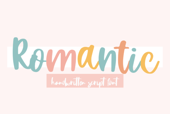 Romantic Font