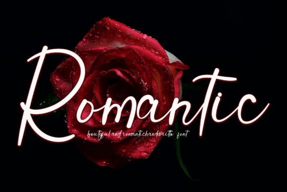 Romantic Font Romantic Font Poster 1