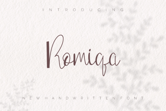 Romiqa Font Poster 1