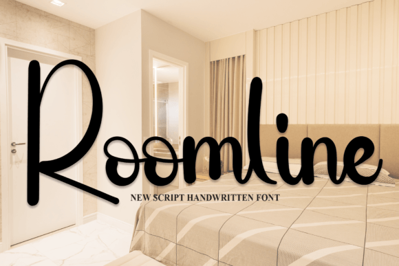 Roomline Font Roomline Font Poster 1