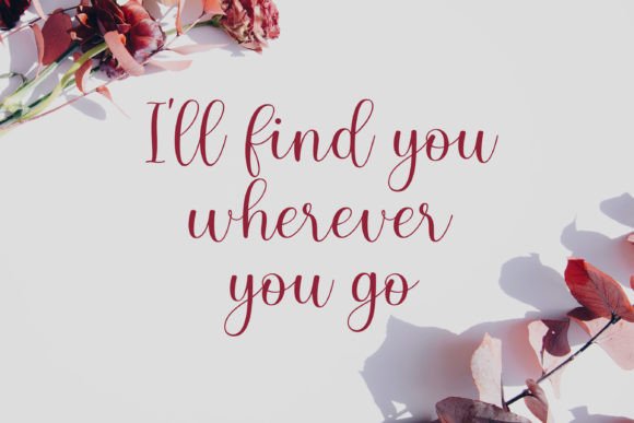 Rosalie Font Poster 2