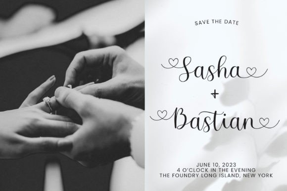 Rosalie Font Poster 9