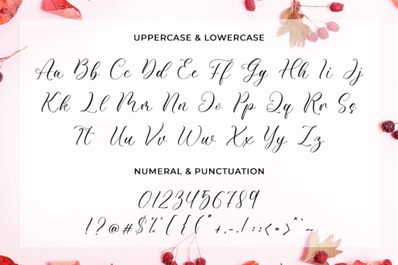Rossalyne Font Poster 7