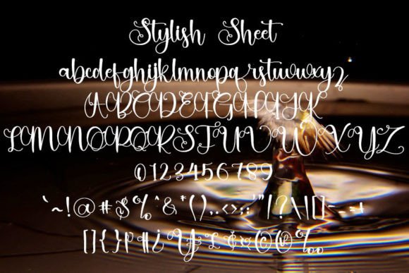 Roster Font Poster 5
