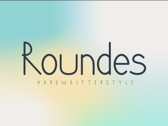 Roundes Font