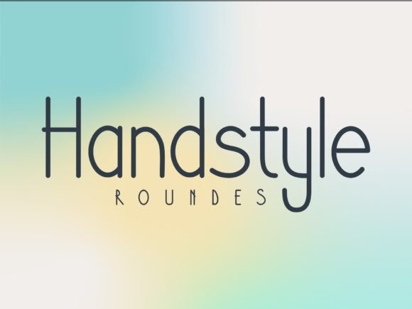 Roundes Font Poster 4