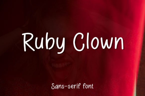 Ruby Clown Font Poster 1