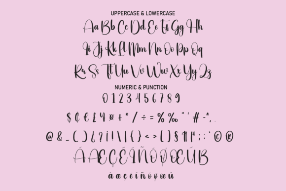 Ruddy Face Font Poster 6