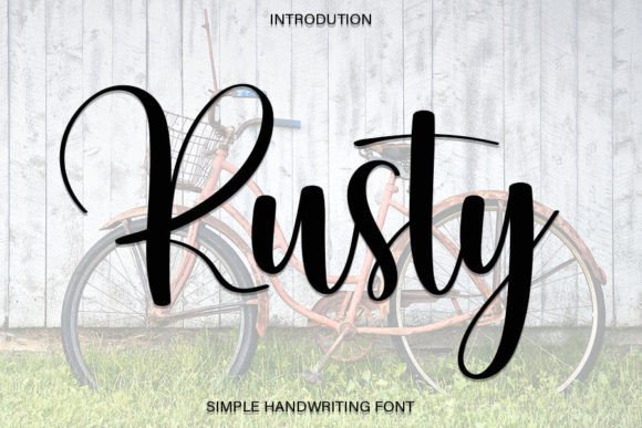 Rusty Font