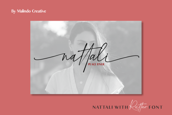 Ruttar Signature Font Poster 2