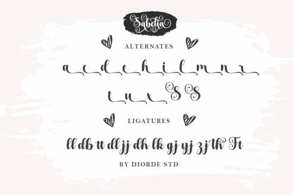 Sabelia Font Poster 11