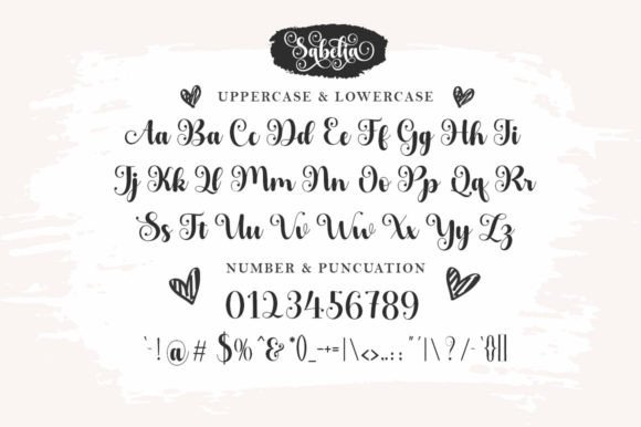 Sabelia Font Poster 8