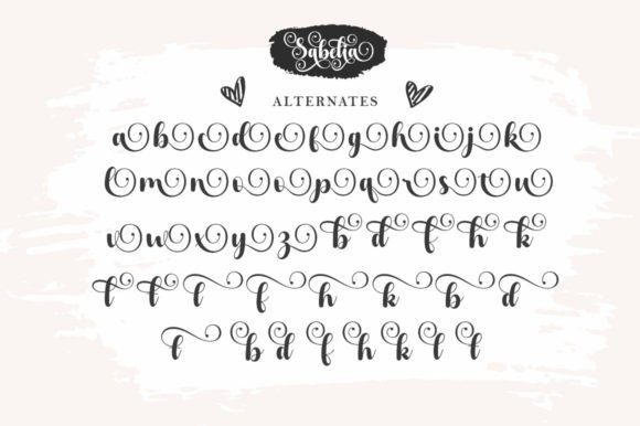 Sabelia Font Poster 9