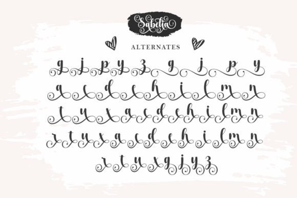 Sabelia Font Poster 10
