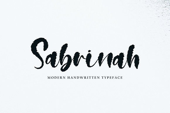 Sabrinah Font Poster 1