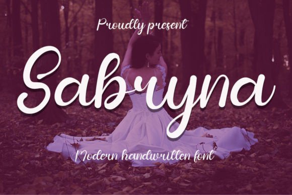 Sabryna Font Poster 1
