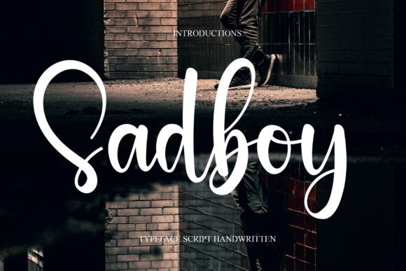 Sadboy Font Poster 1