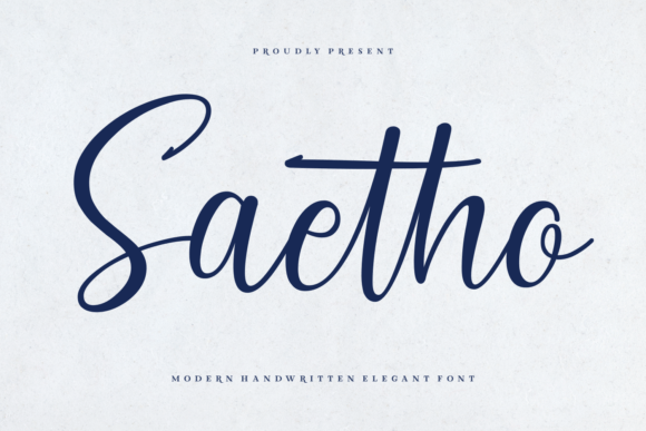 Saetho Font