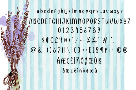 Safana Font Poster 6