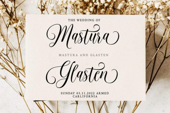Salistya Font Poster 4