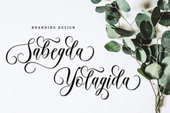 Salistya Font Poster 6