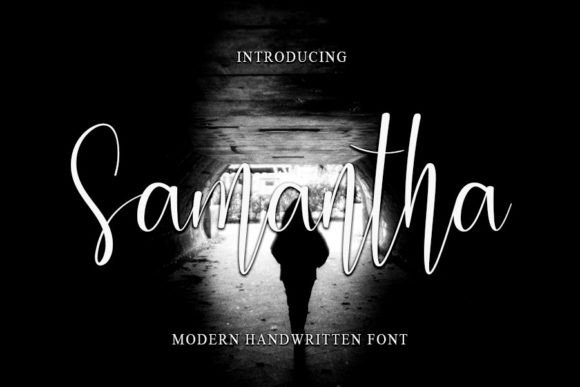 Samantha Font Poster 1