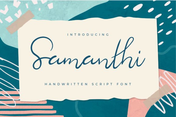 Samanthi Font Poster 1