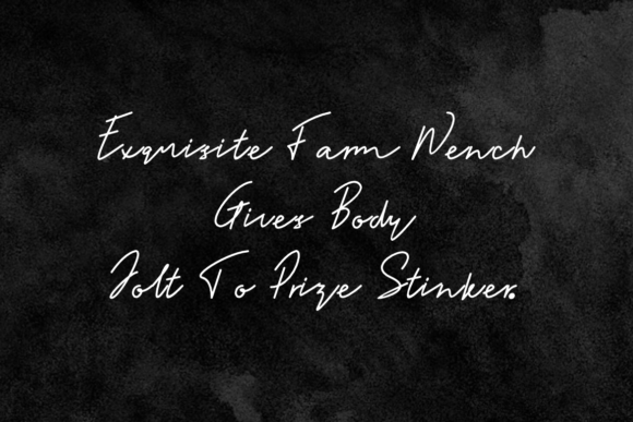 Samara Lia Font Poster 5