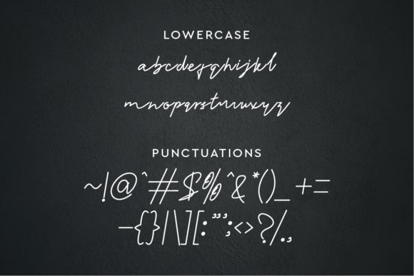 Samara Lia Font Poster 6