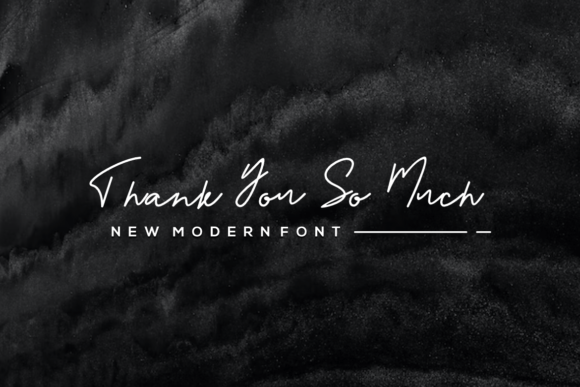Samara Lia Font Poster 7