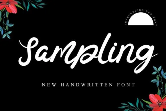 Sampling Font Poster 1