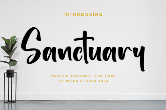 Sanctuary Font Poster 1