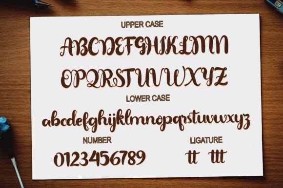 Sand Rock Font Poster 3