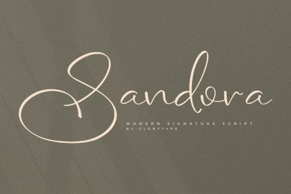 Sandora Font Poster 1