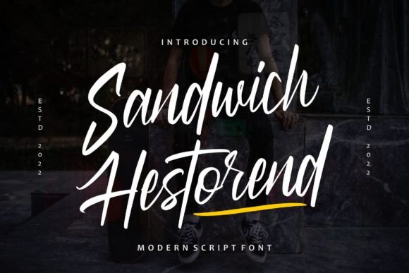 Sandwich Hestorend Font