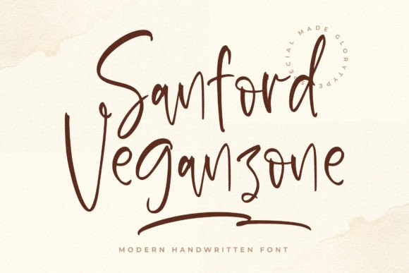Sanford Veganzone Font Poster 1