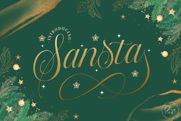 Sansta Font Poster 1