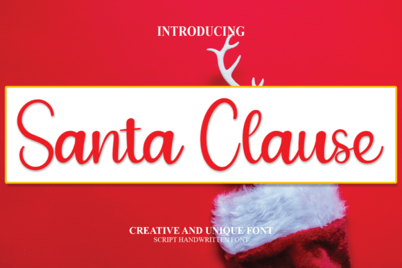 Santa Clause Font