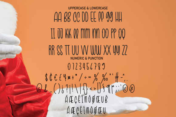 Santaclaus Font Poster 7