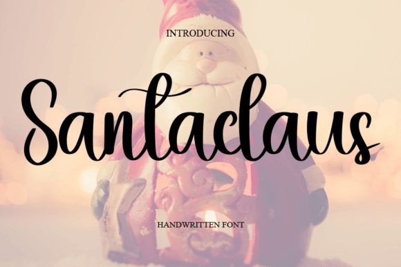 Santaclaus Font Santaclaus Font Poster 1