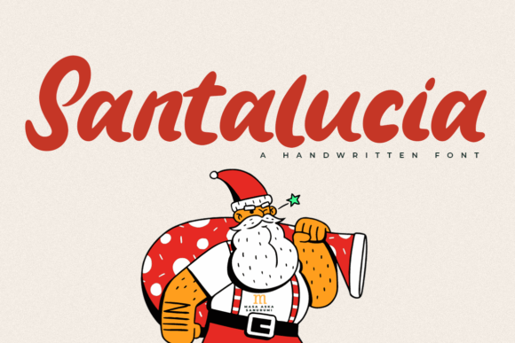 Santalucia Font Poster 1