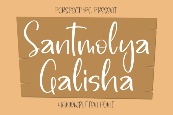 Santmolya Galisha Font Poster 1