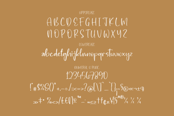 Santmolya Galisha Font Poster 13