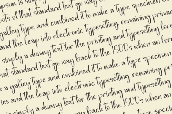 Santmolya Galisha Font Poster 8