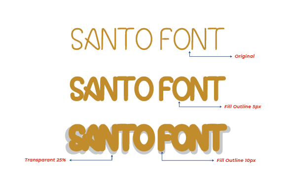 Santo Font Poster 3
