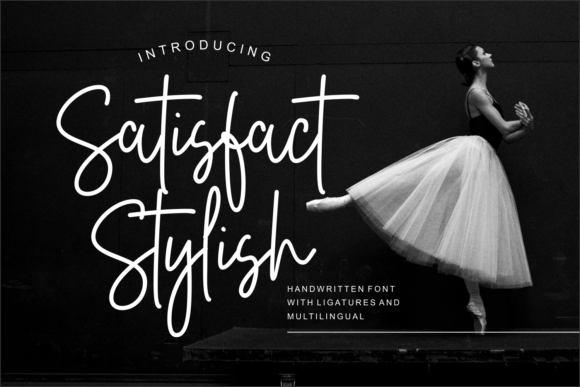 Satisfact Stylish Font