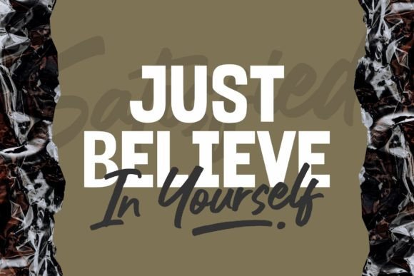Satisfied Font Poster 9
